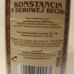 Konstancin z Dębowej Beczki