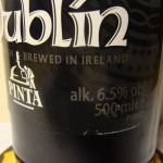 Lublin to Dublin – Robust Oatmeal Stout