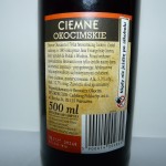 Piwo Ciemne Okocimskie